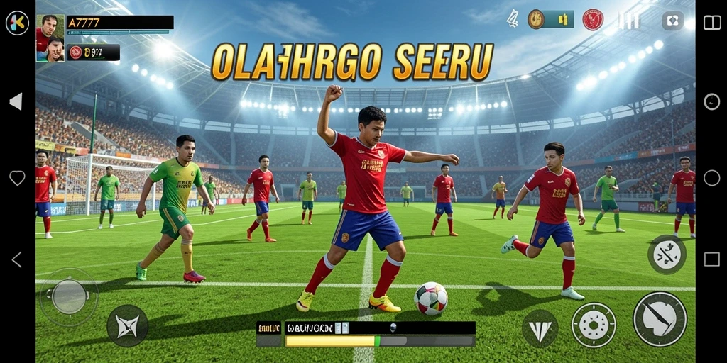 Tampilan gameplay seru A7777 dalam pertandingan olahraga menegangkan.