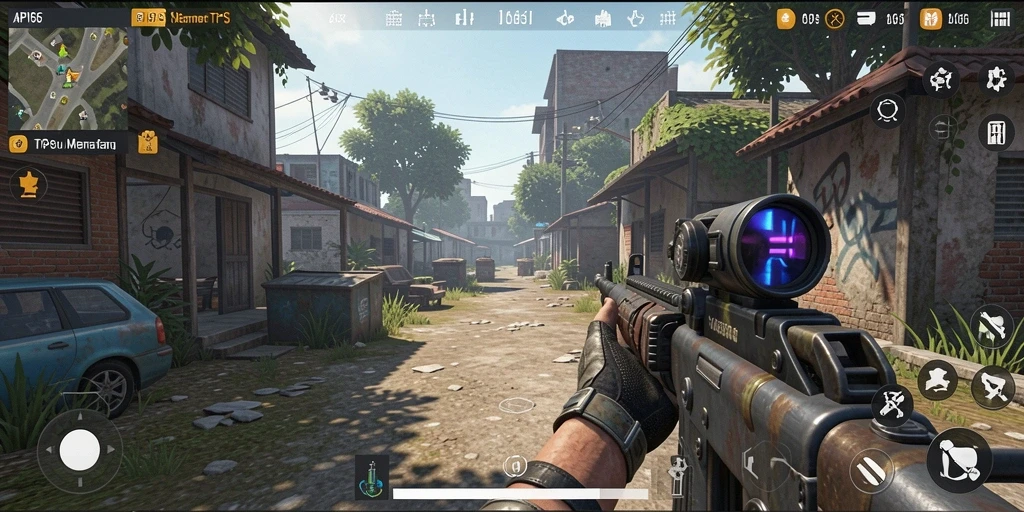Tangkapan layar gameplay API66 yang menegangkan dan penuh aksi.