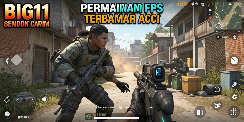 Gameplay mendebarkan dengan grafik FPS yang memukau.