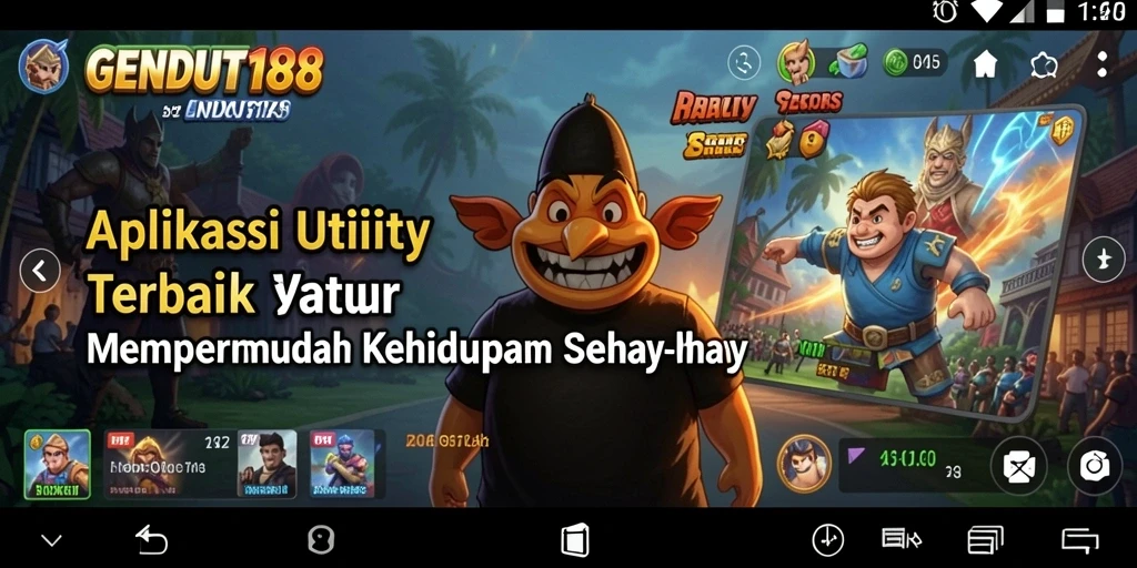 Screenshot GENDUT188 yang menunjukkan antarmuka pengguna yang ramah.