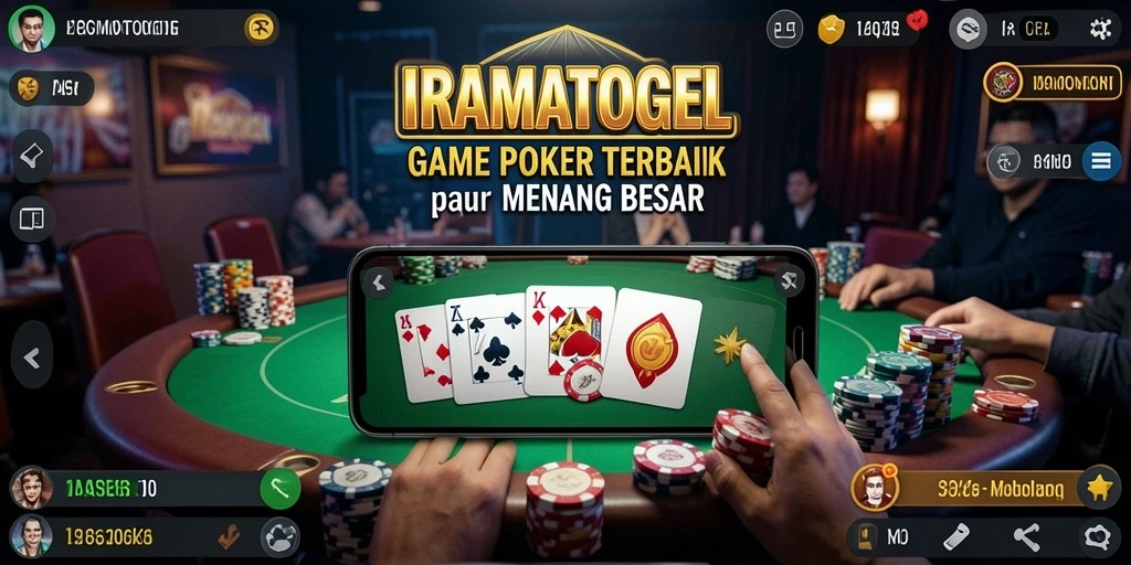 Tampilan gameplay Poker yang menarik dan penuh aksi.