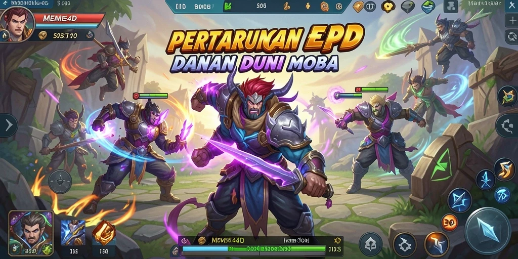 Gameplay seru dan strategis dalam MEME4D.