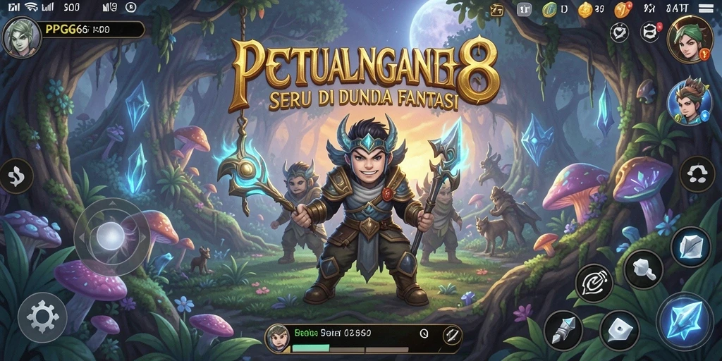 Tangkapan layar PGG68 menampilkan aksi seru di dunia petualangan yang menawan.