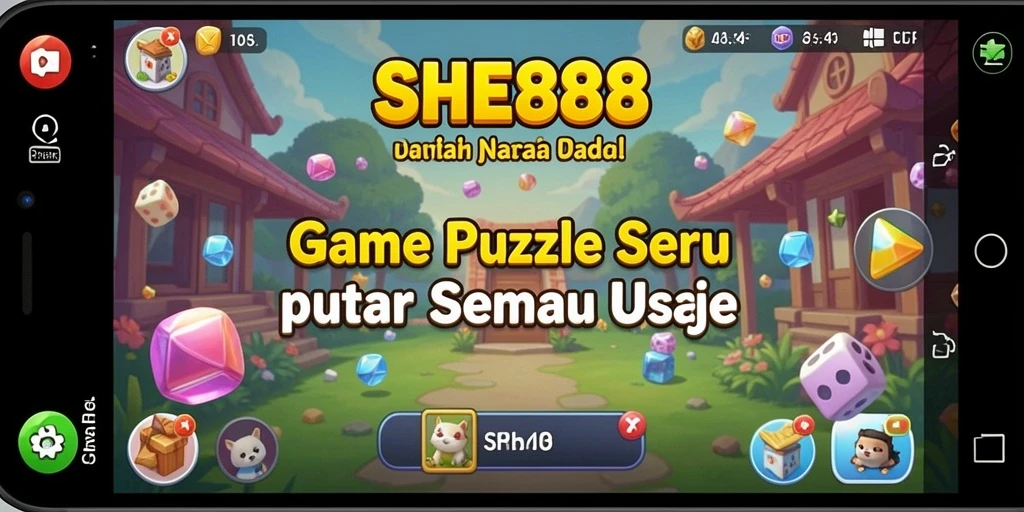 Gameplay menarik dari SHE888 dengan berbagai teka-teki menantang.