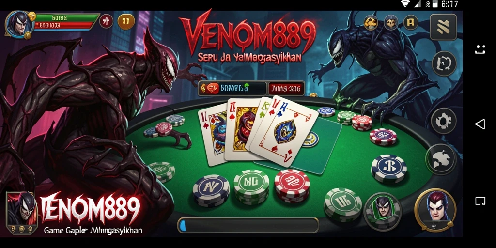 Gameplay seru dan interaktif di VENOM889.